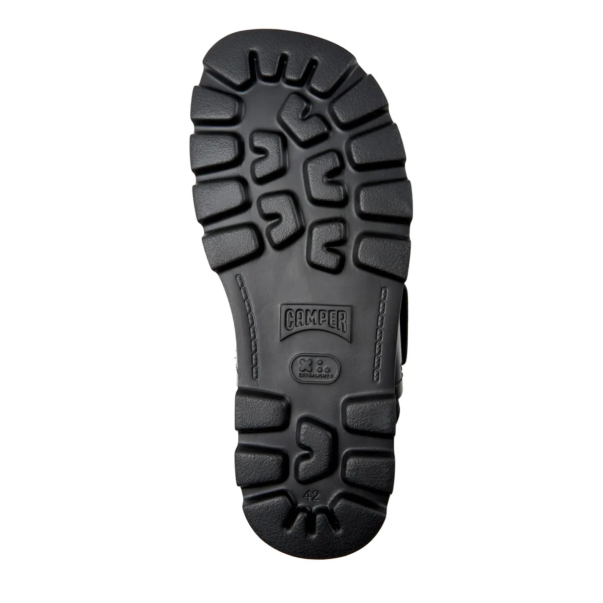 Brutus Leder Plateau Sandalen