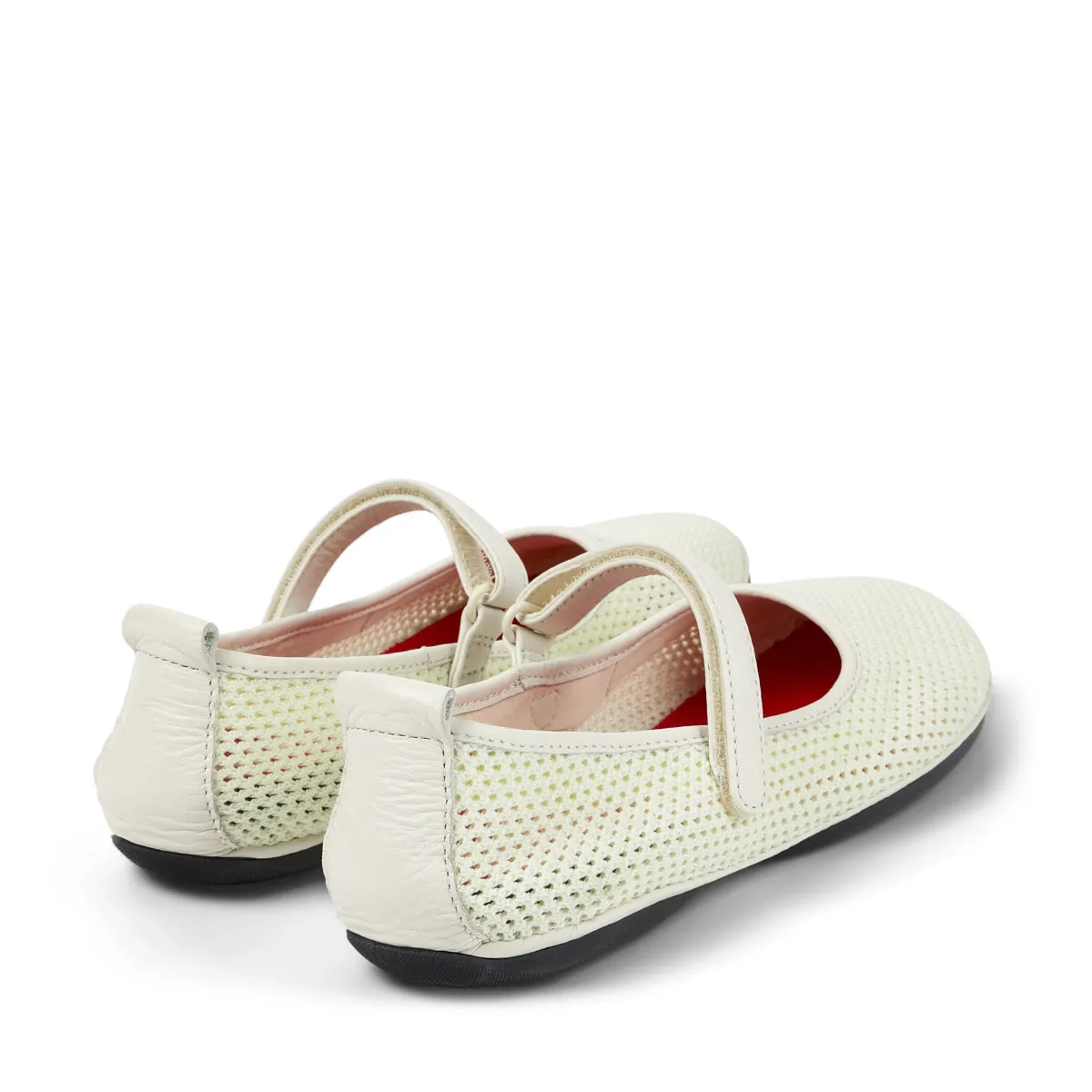 Gewebte Mary Jane Ballerinas
