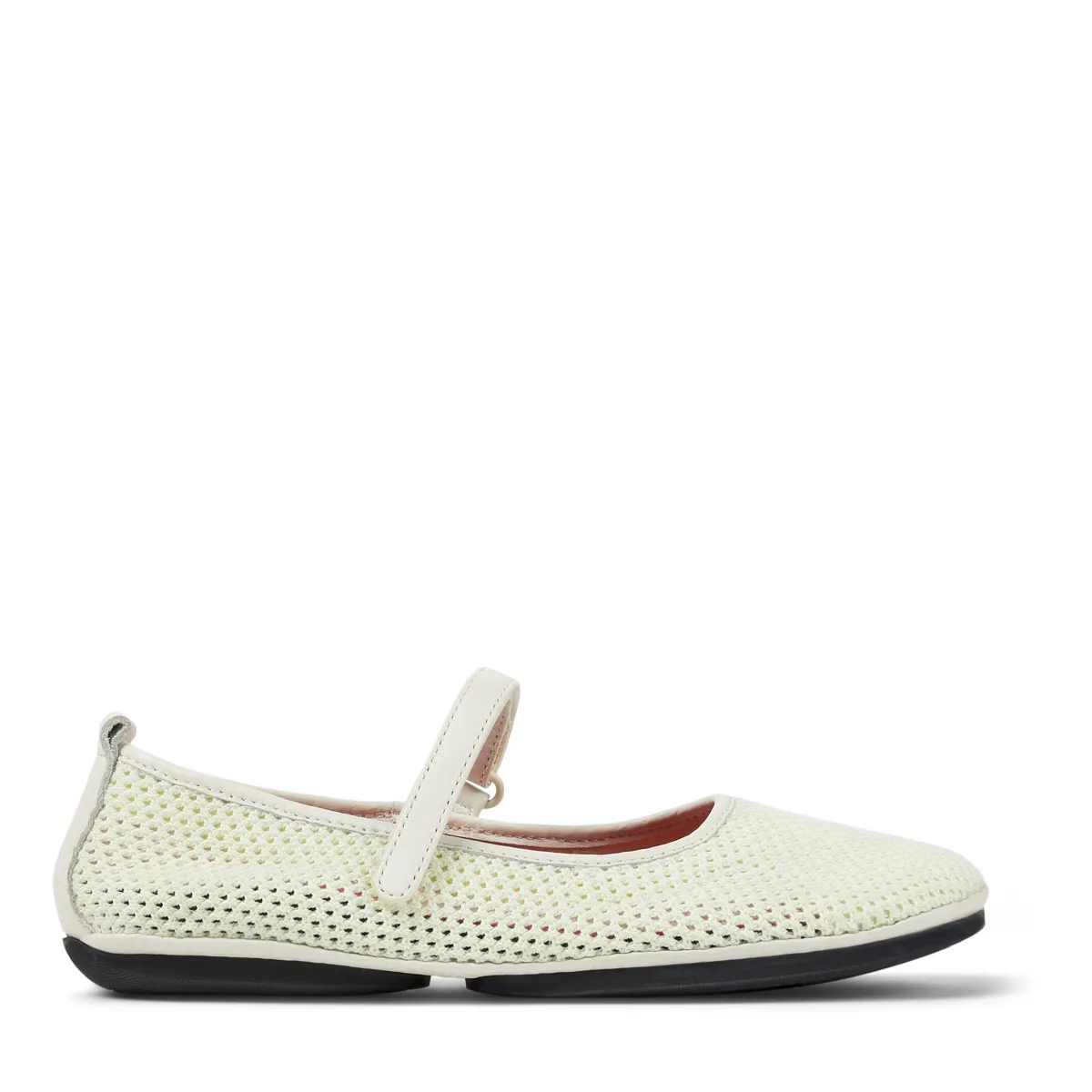 Gewebte Mary Jane Ballerinas