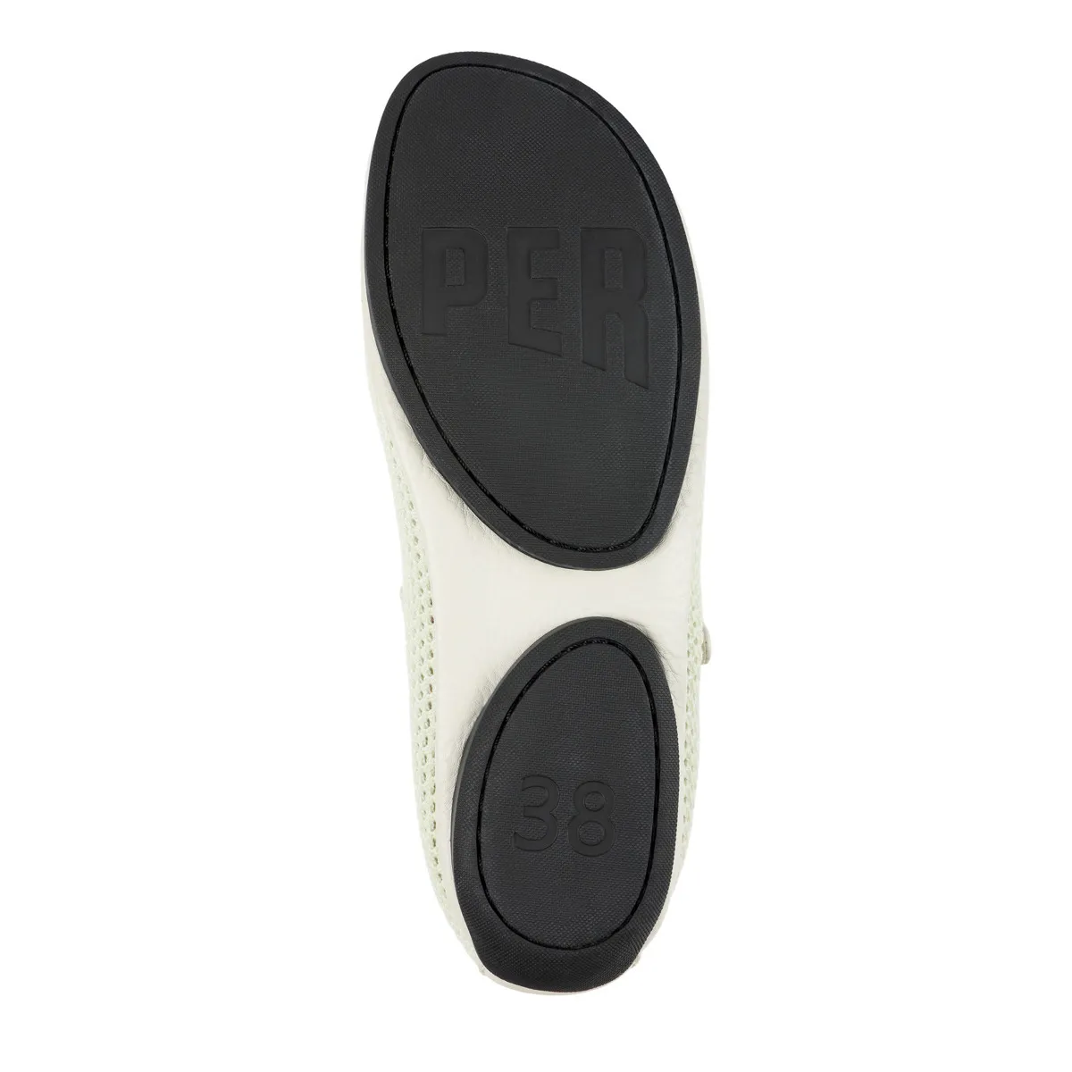 Gewebte Mary Jane Ballerinas