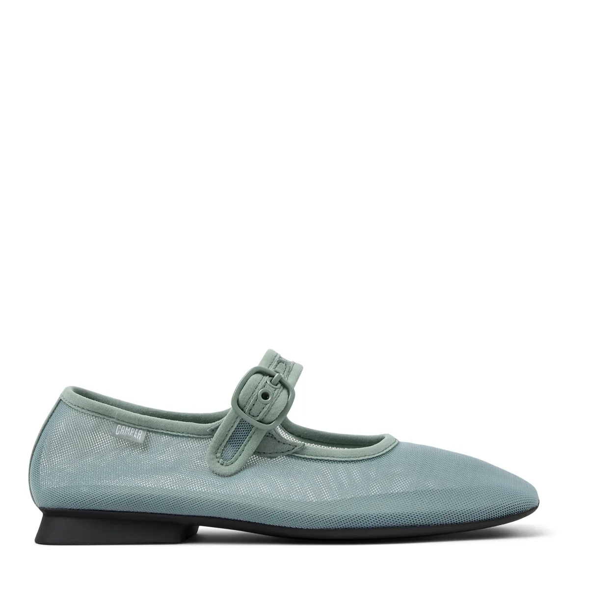 Mesh Mary Jane Ballerinas