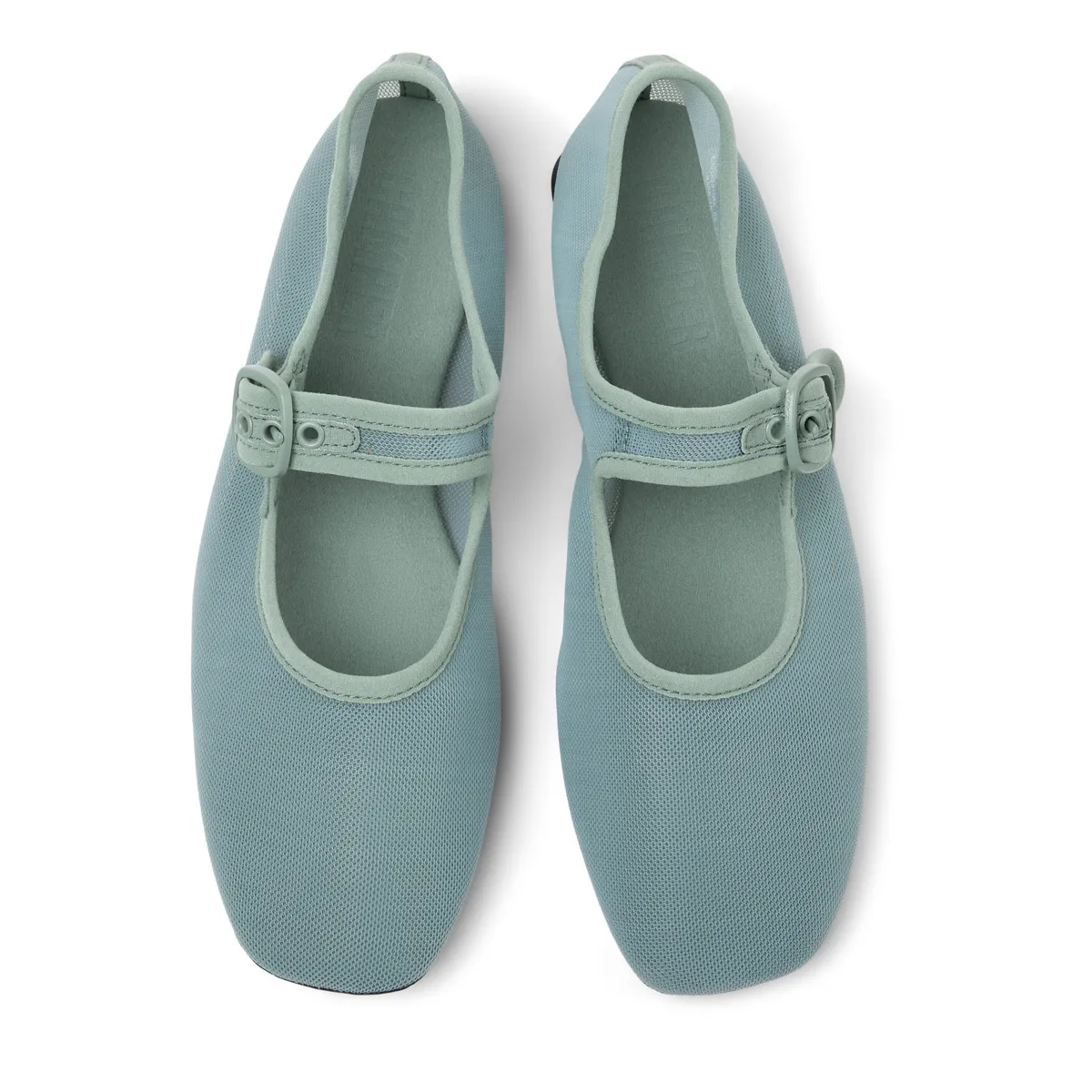Mesh Mary Jane Ballerinas