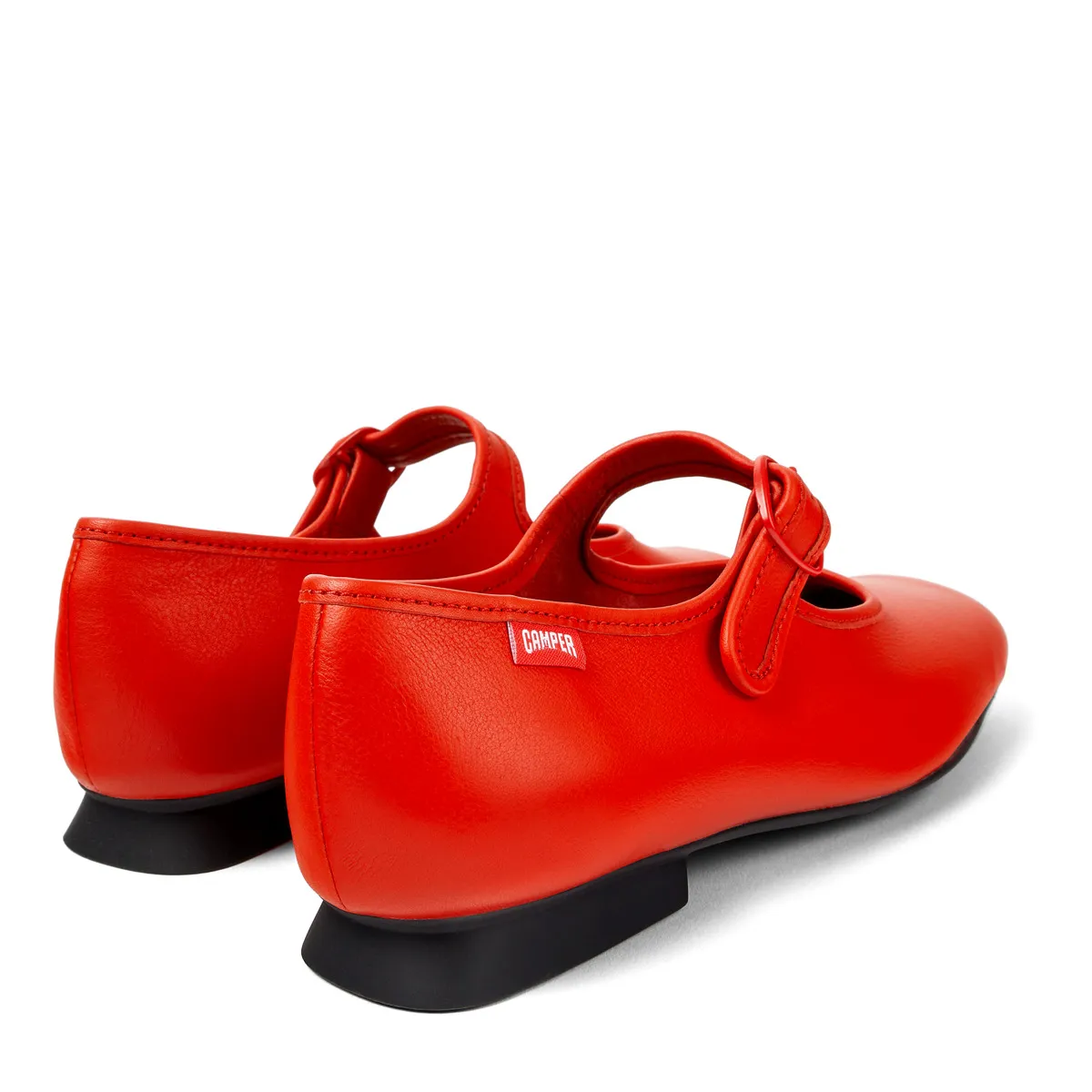 Casi Myra rote Mary Jane Ballerinas