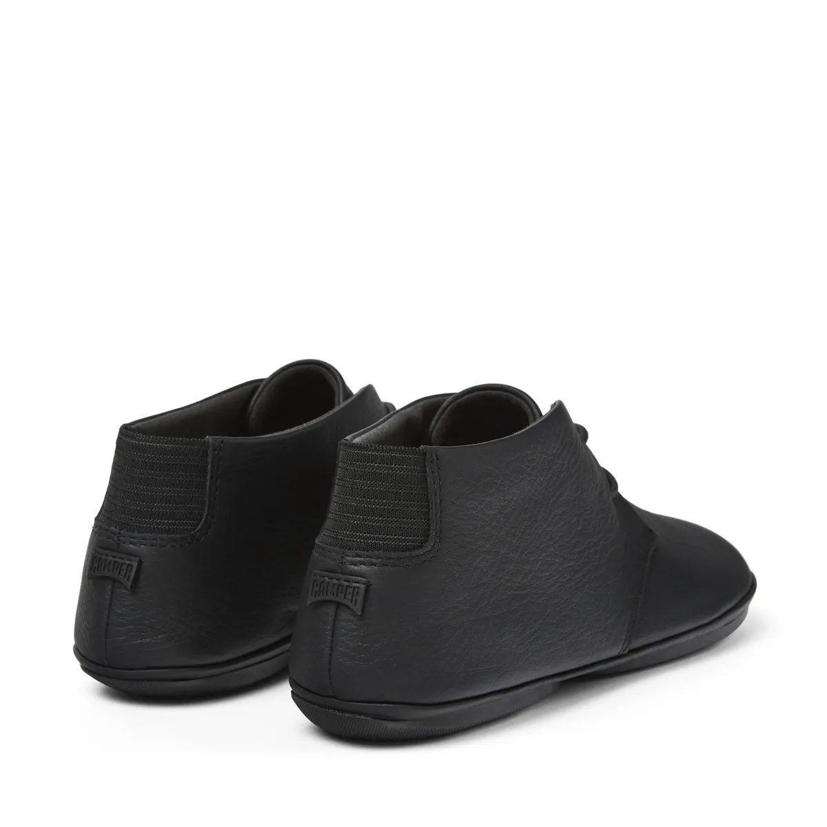 Minimalistische Leder Stiefeletten