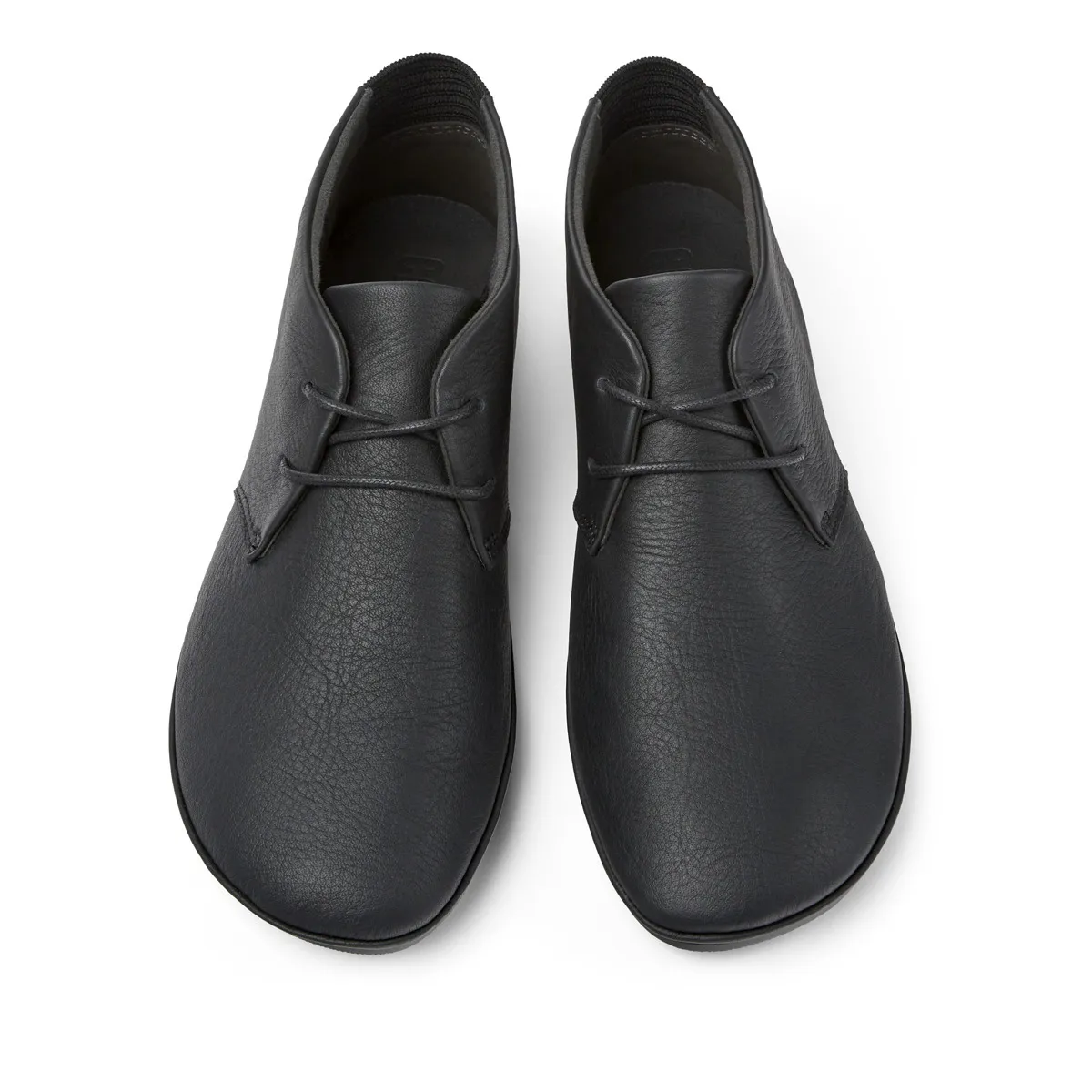 Minimalistische Leder Stiefeletten