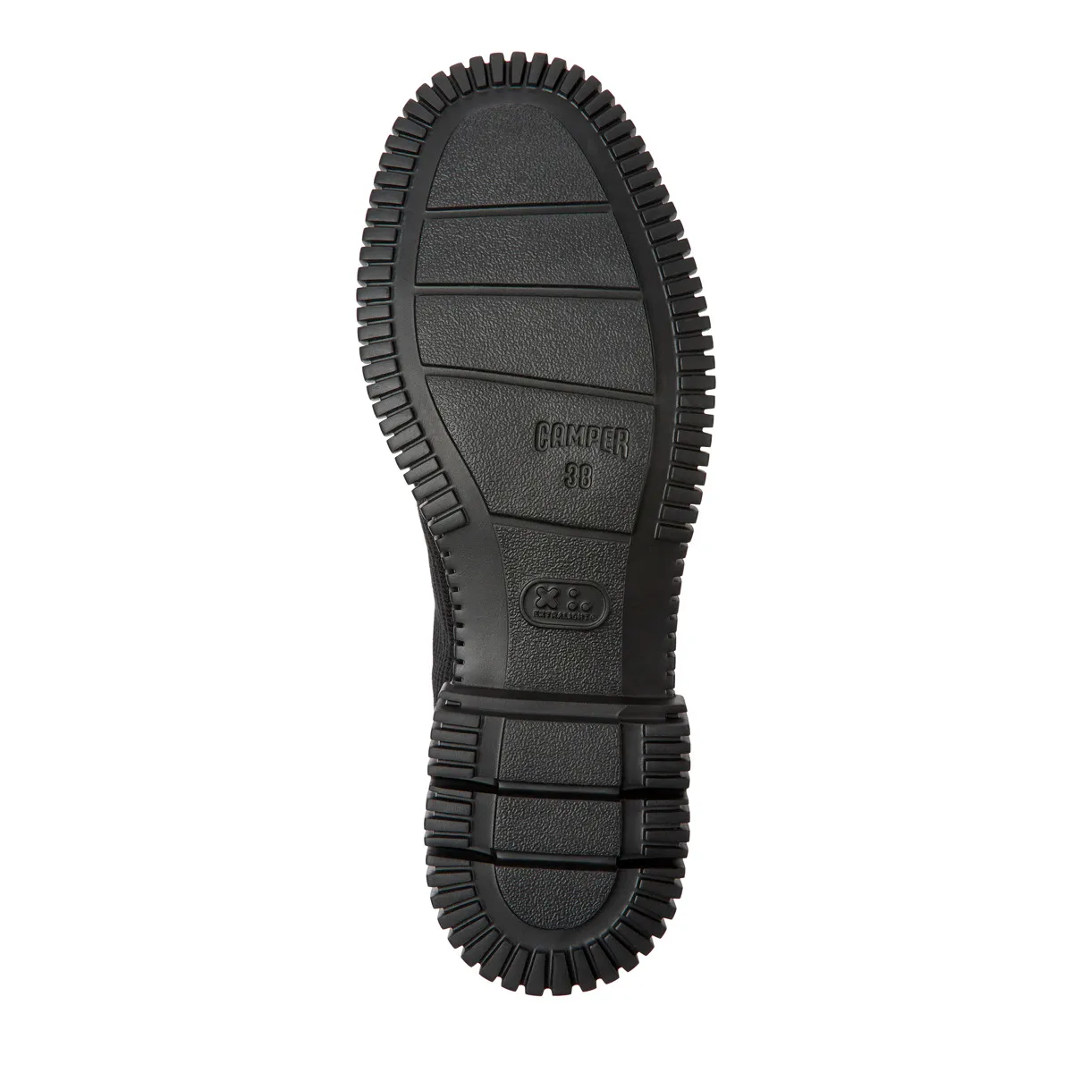 Schwarze Strick-Stiefeletten mit Reißverschluss