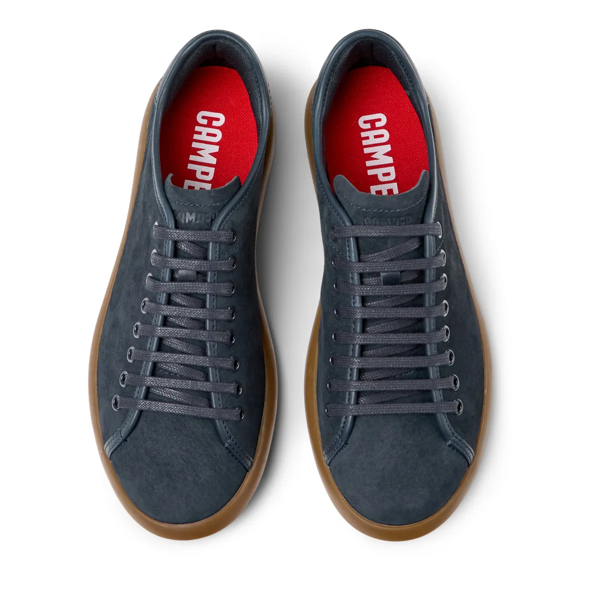 Wildleder-Sneaker mit niedrigem Schaft