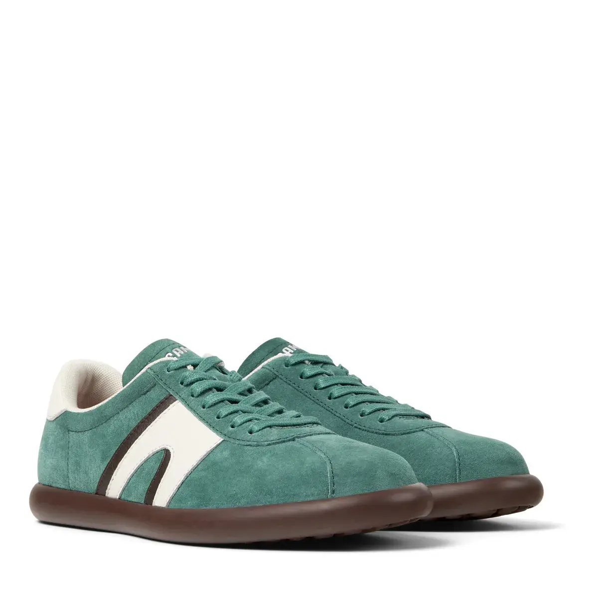 Retro-inspirierter Wildleder-Low-Top-Sneaker