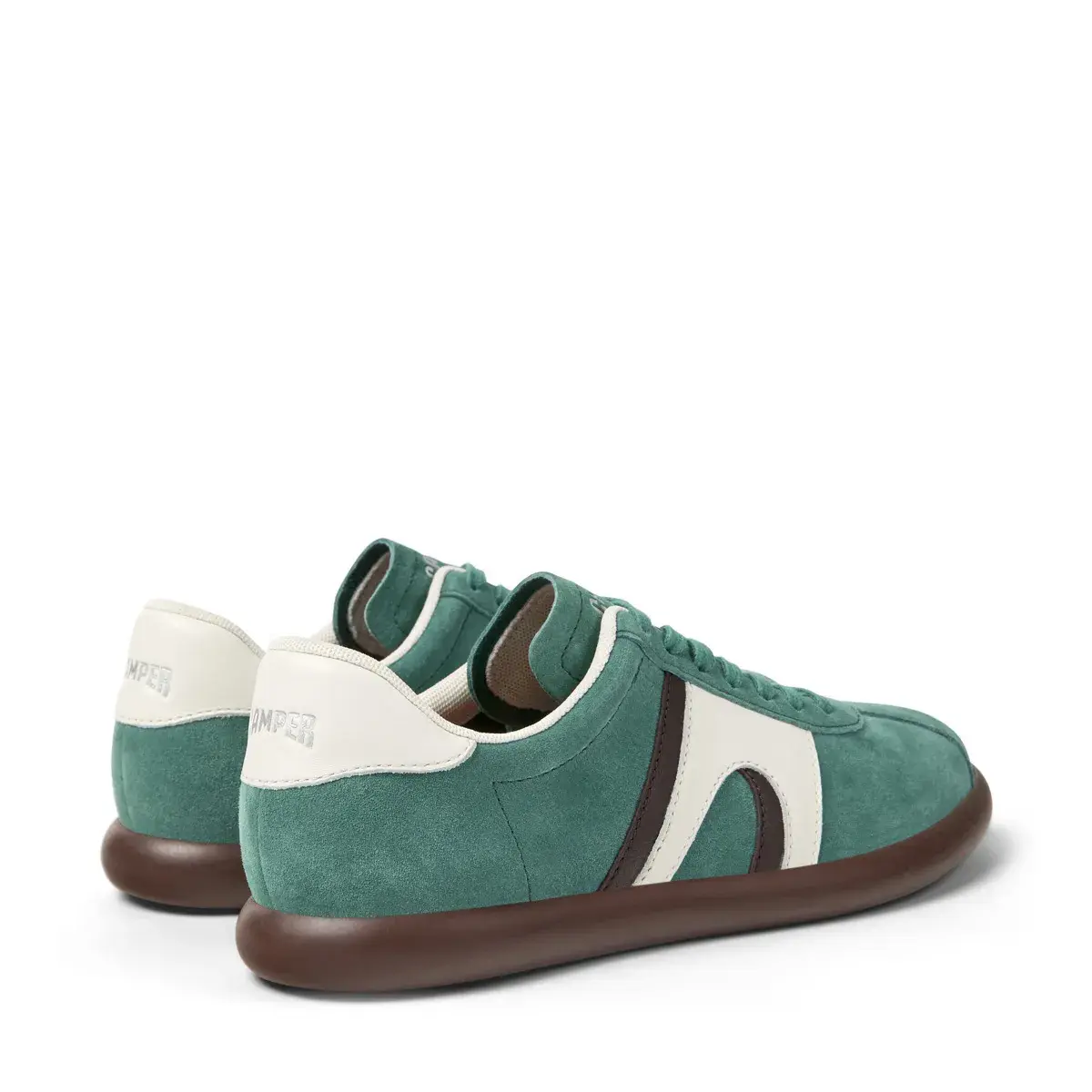 Retro-inspirierter Wildleder-Low-Top-Sneaker
