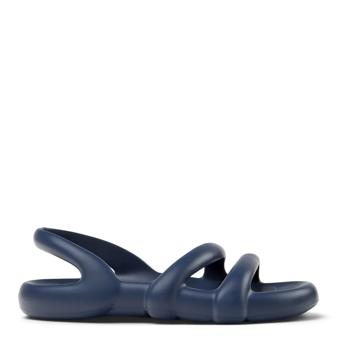Skulpturale Slingback-Sandalen mit Plateau