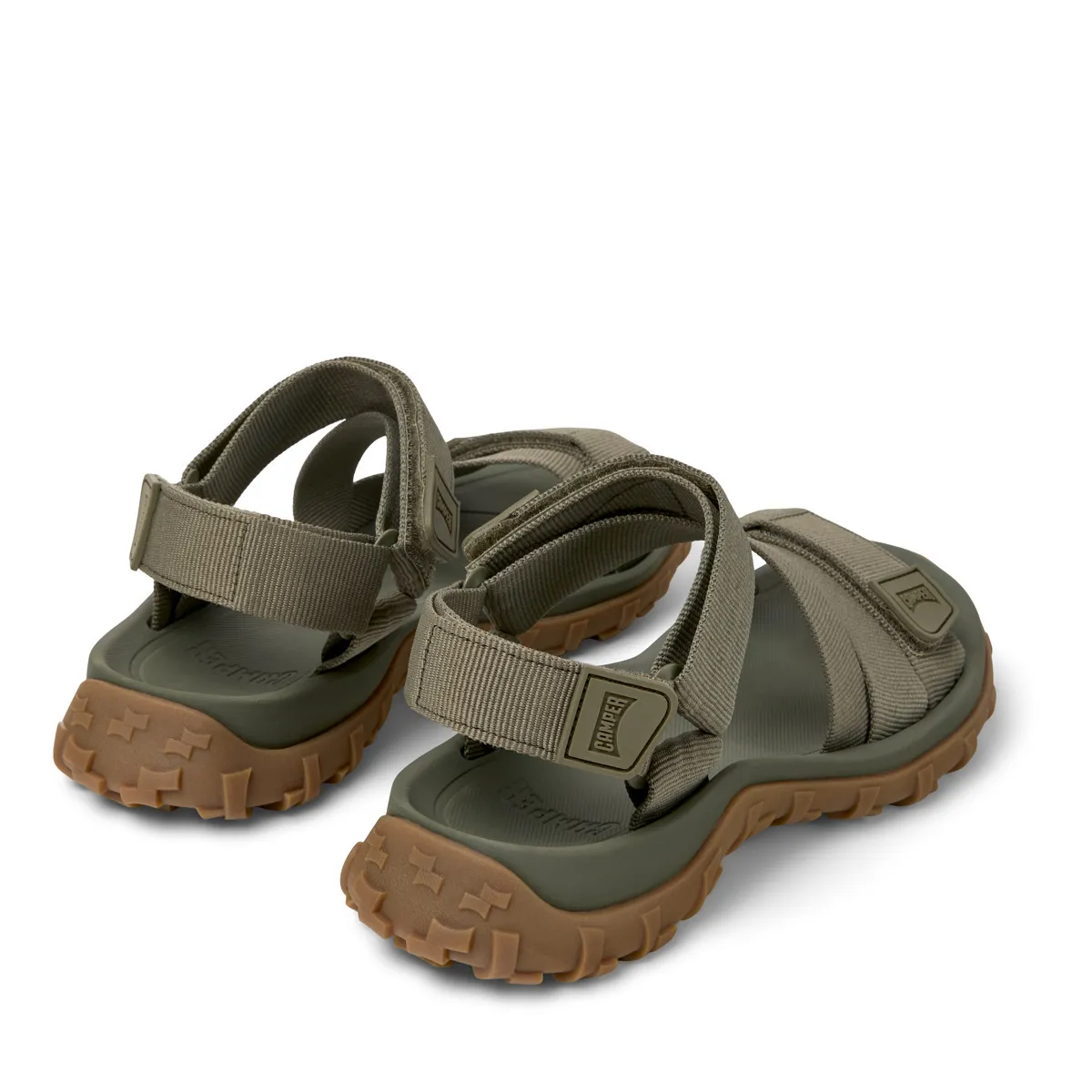 Camper Drift Trail Oliv Sandalen