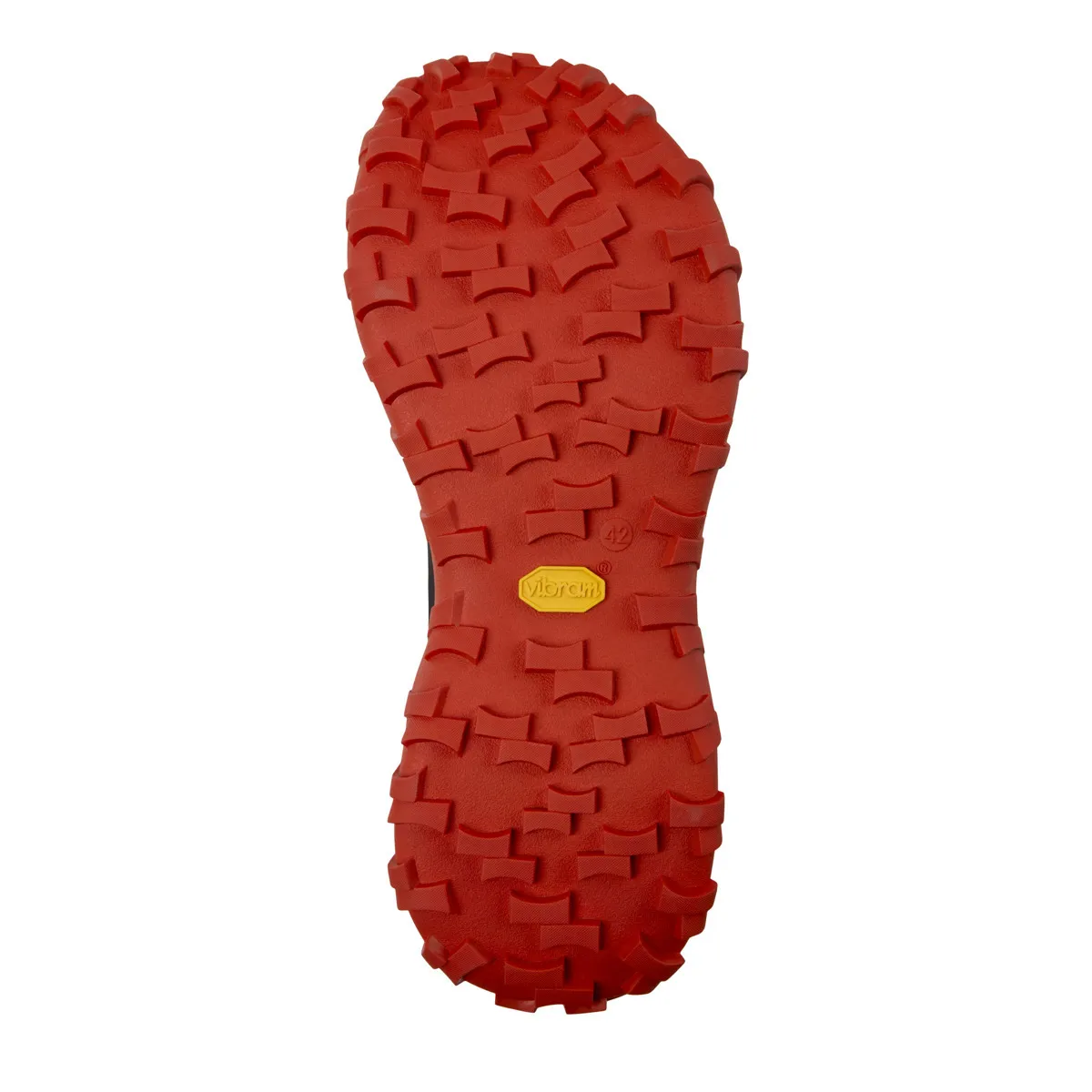 Rote Riemchensandalen mit Logo