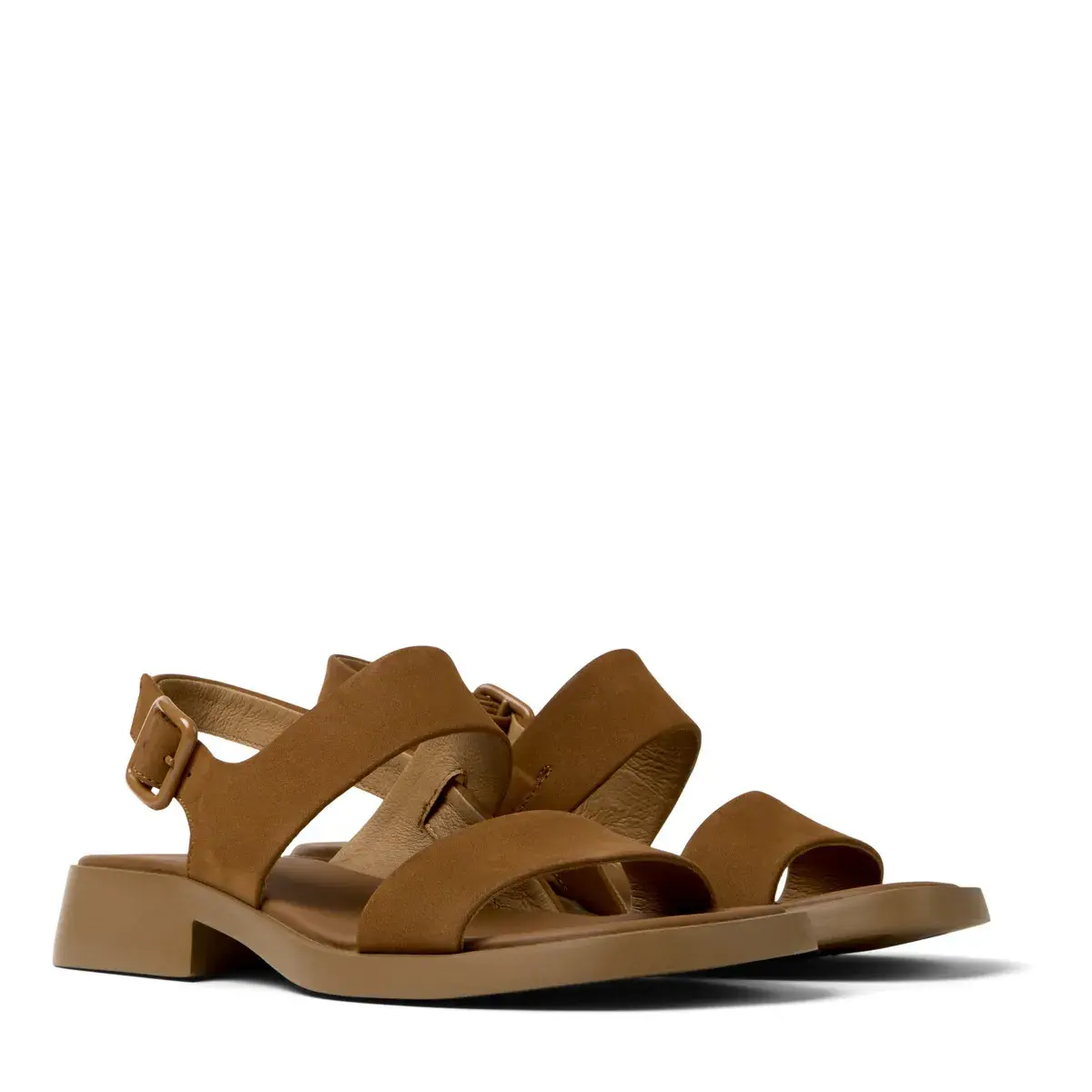 Minimalistische Riemchensandalen aus Leder