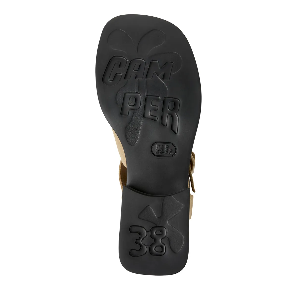 Gewebte Riemchensandalen mit Absatz aus Leder