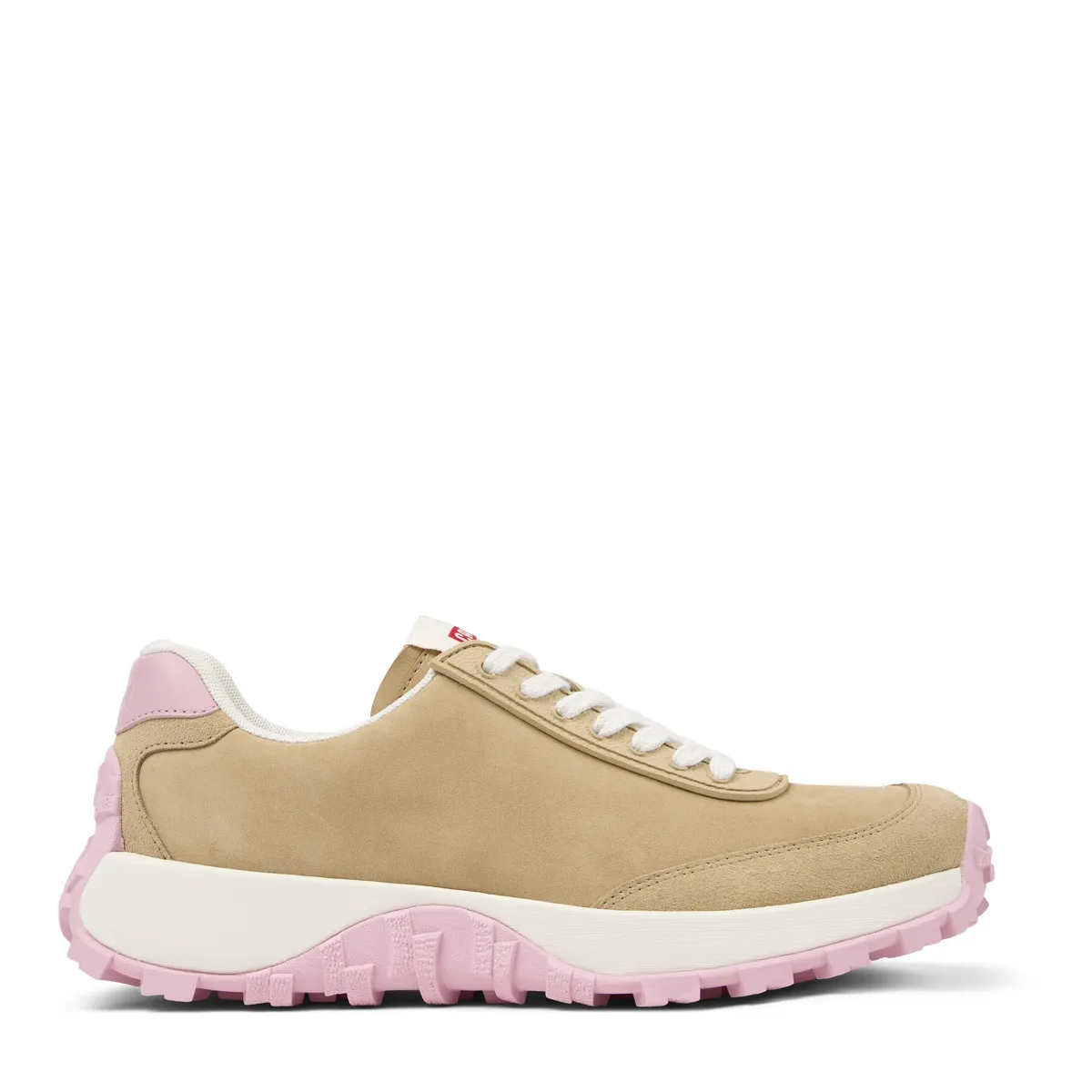 Sportlicher beiger Low-Top-Fashion-Sneaker