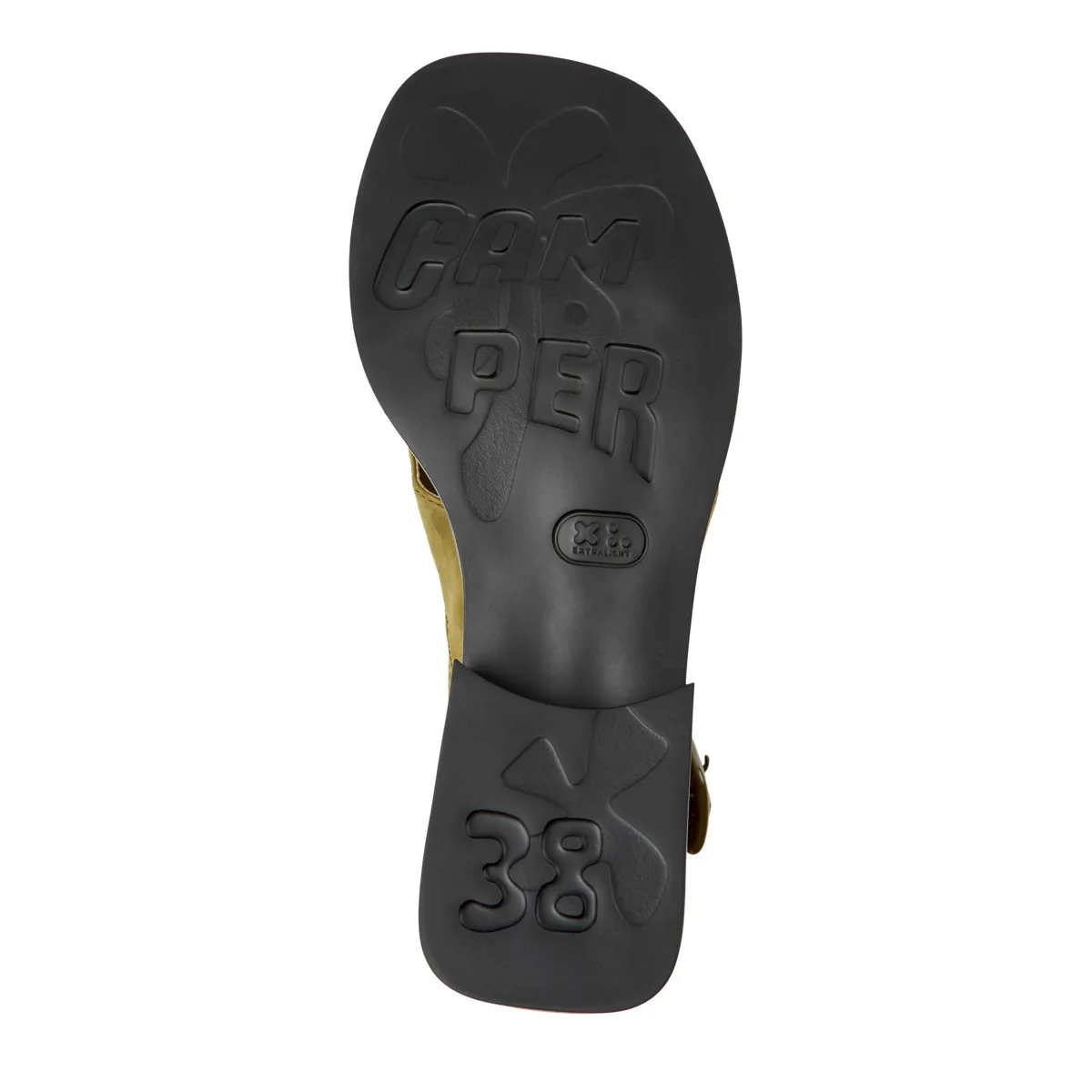Slingback Sandale mit gekreuzten Riemen und Blockabsatz