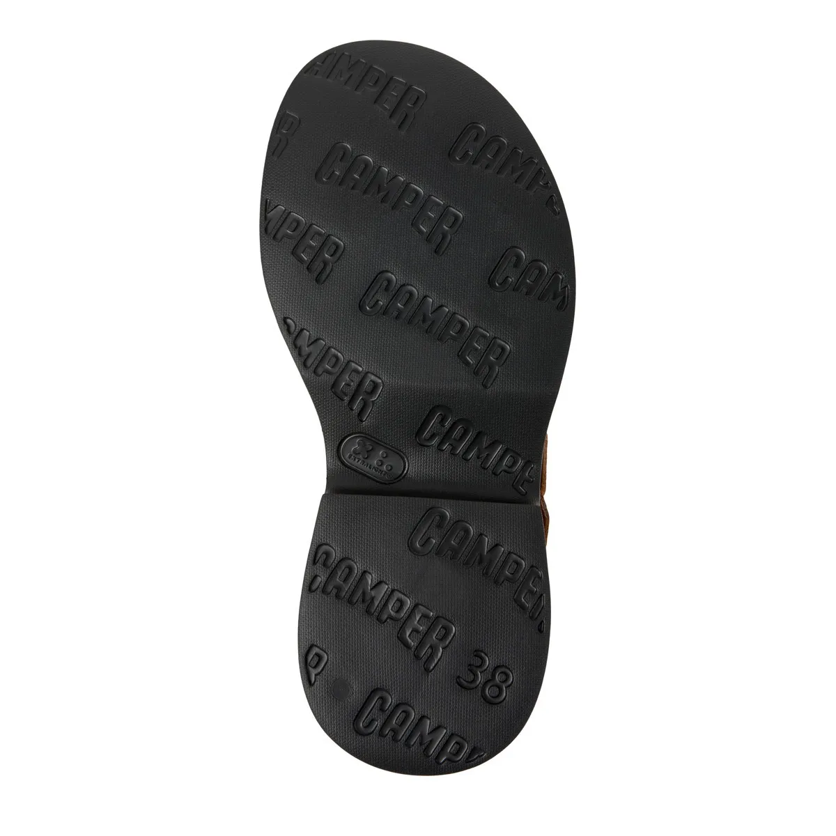 Plateau-Sandalen aus Wildleder mit Schnallen