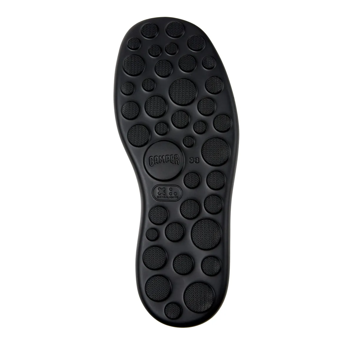 Schwarze Leder Plateau Flatform Sandalen