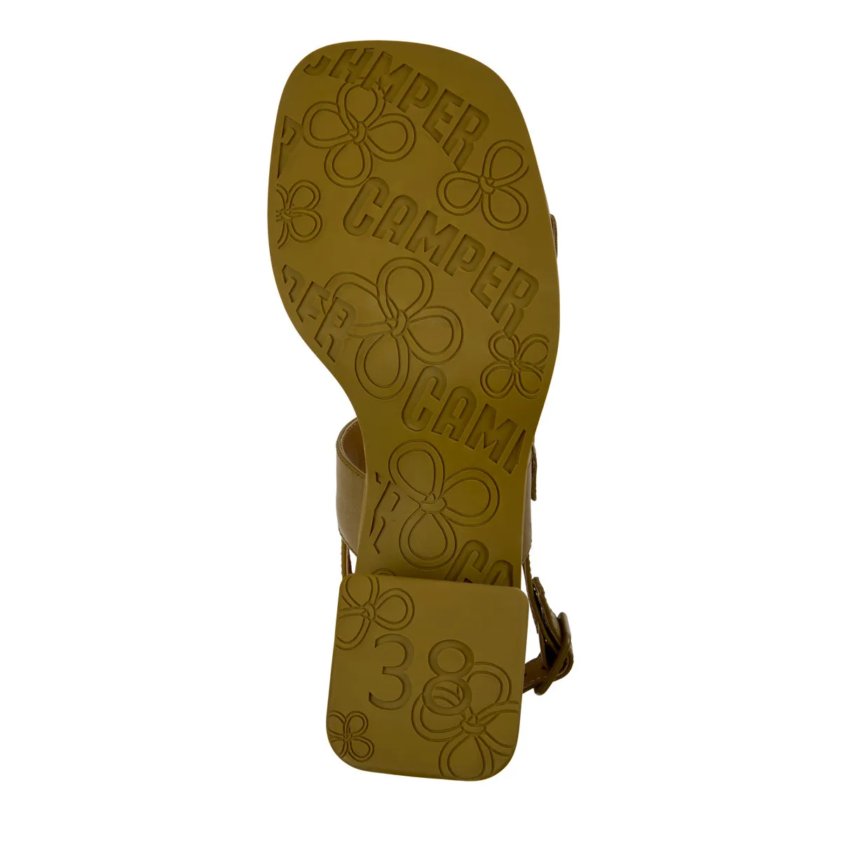 Sandalen aus Leder mit Schnallen und Blockabsatz