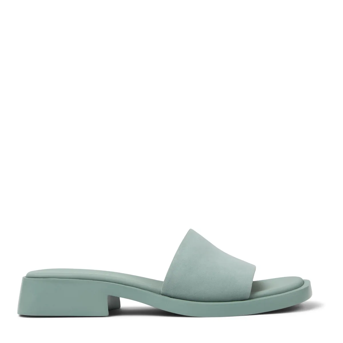 Minimalistische Slide Sandalen mit Absatz