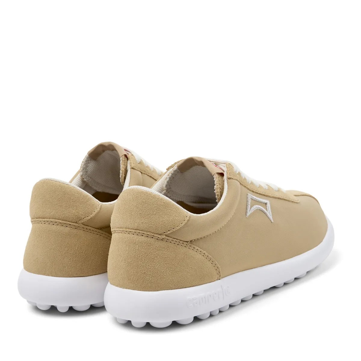 Beige Low-Top Freizeit Sneaker Pelotas XLF