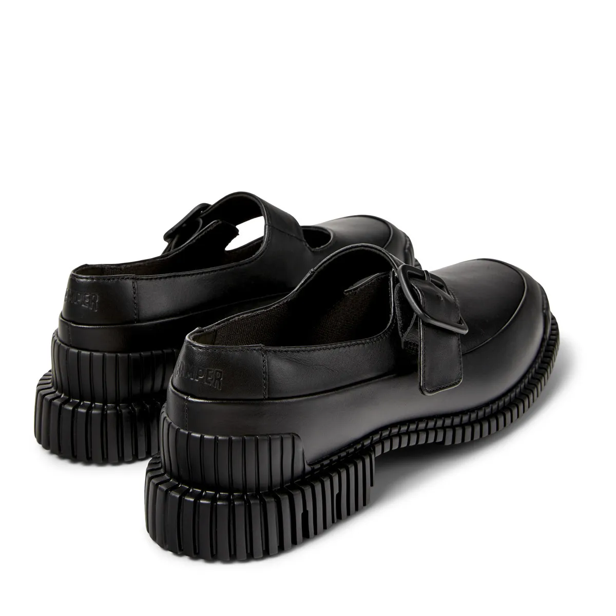 Mary Jane Ballerinas mit klobiger Sohle