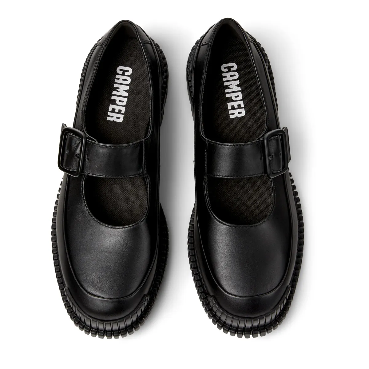 Mary Jane Ballerinas mit klobiger Sohle