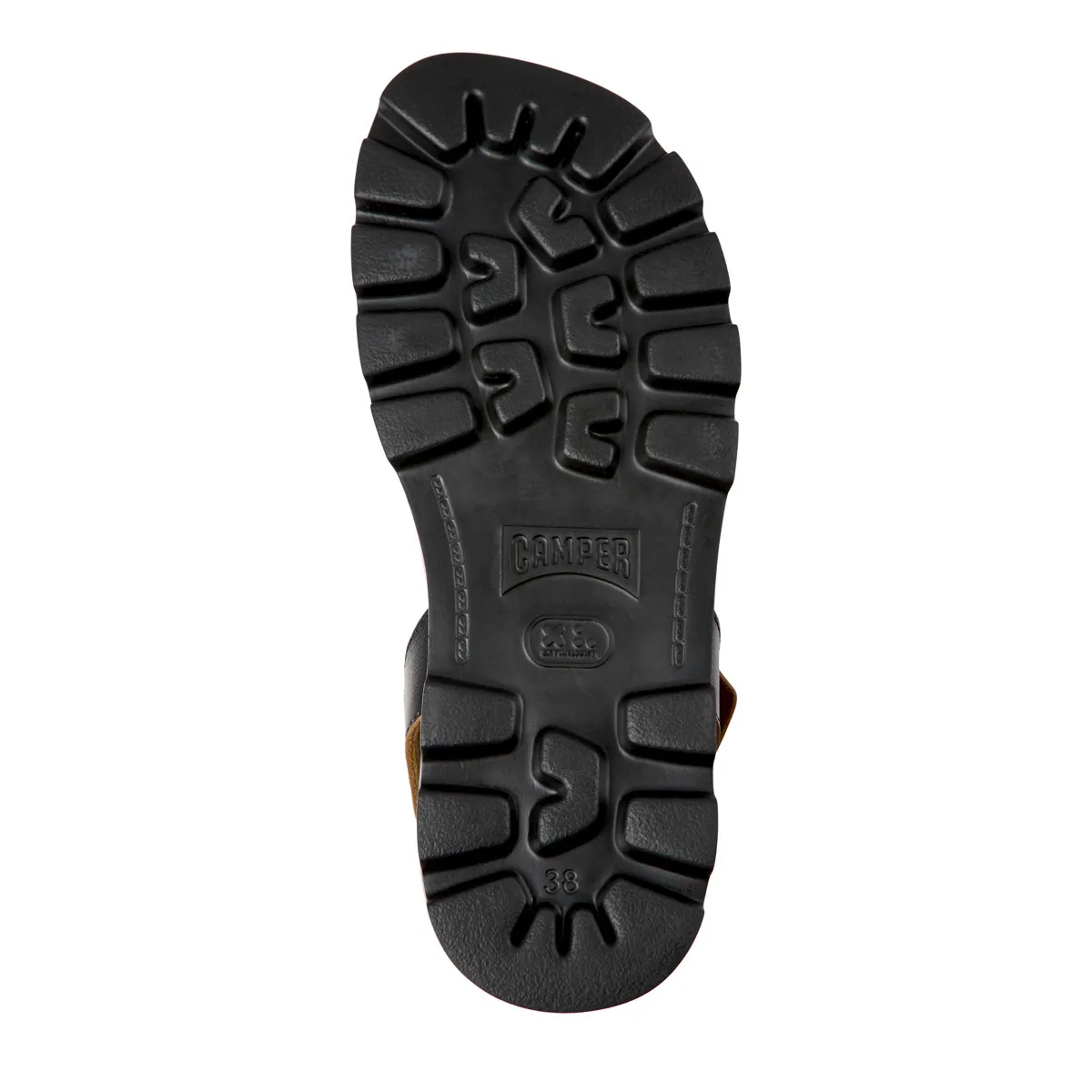 Schwarze Ledersandalen mit Schnalle
