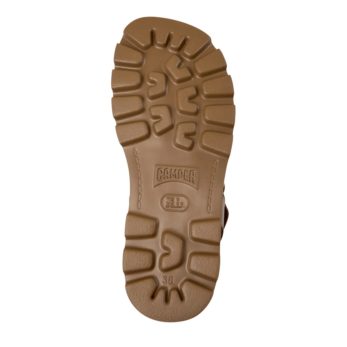Brutus Sandalen mit Schnalle und Plateausohle