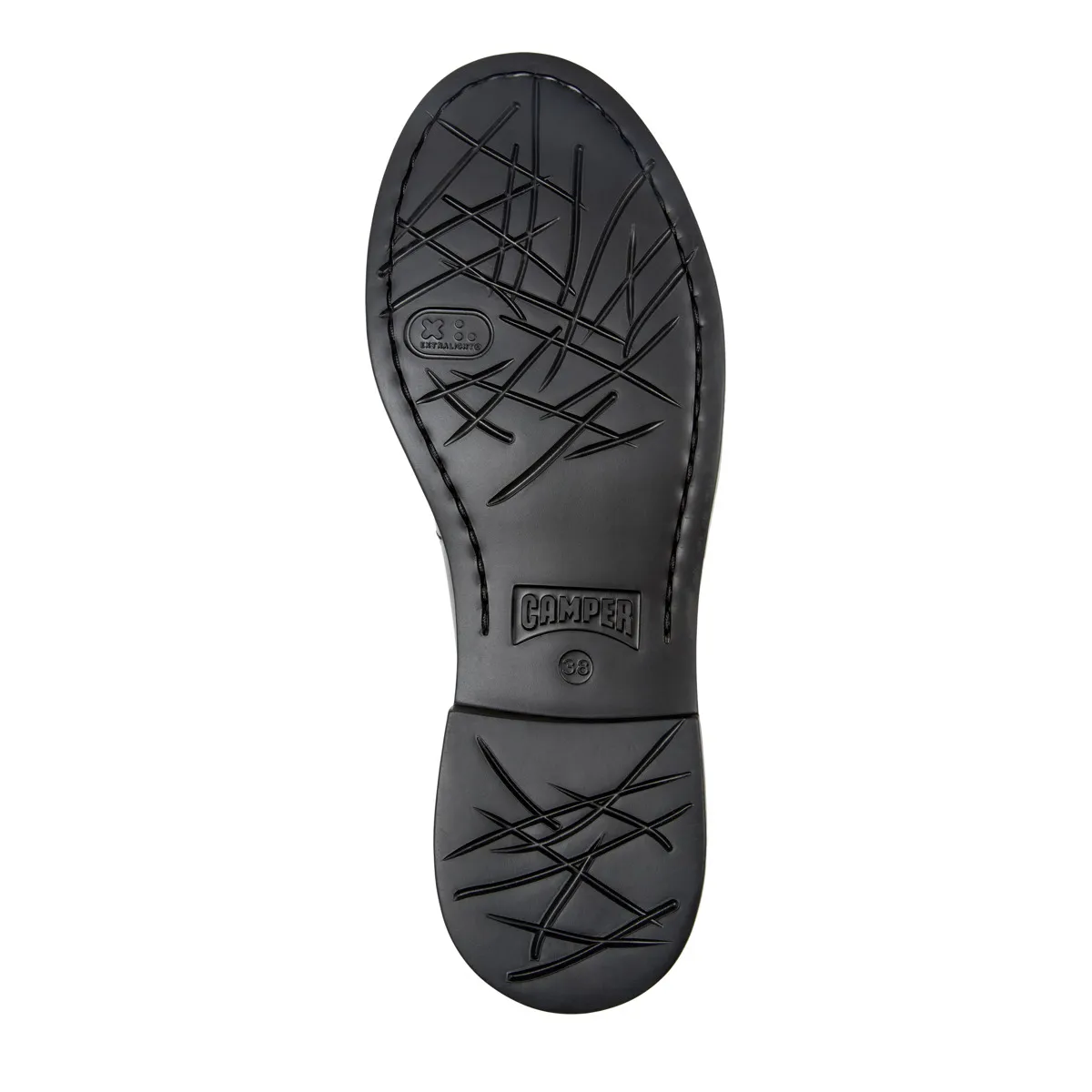 Klassischer schwarzer Penny Loafer aus Leder
