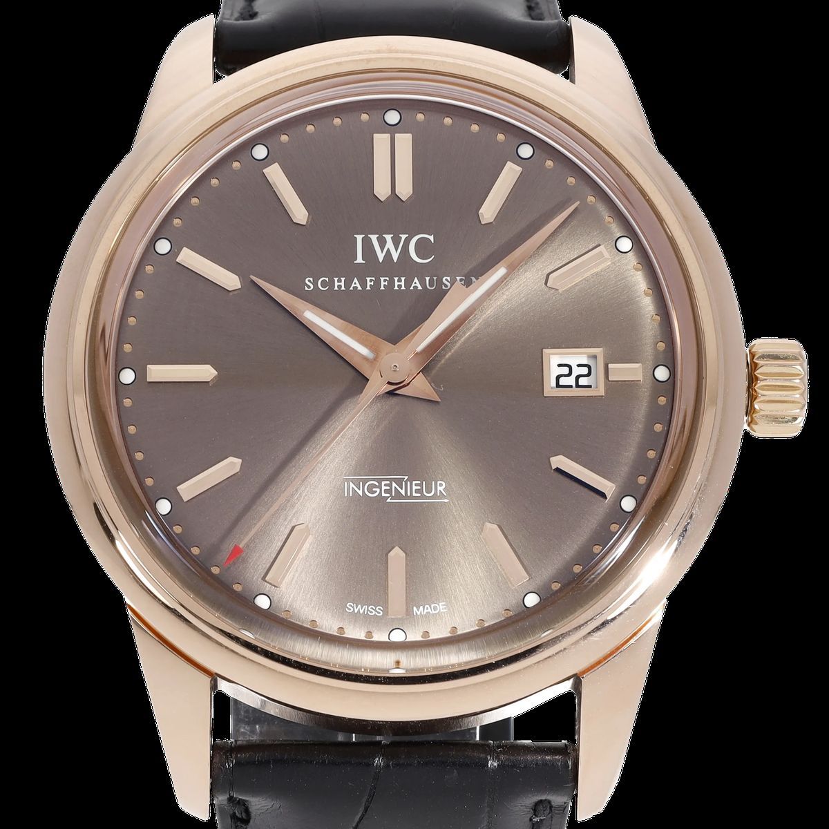 Braunes Zifferblatt Ingenieur Automatikuhr