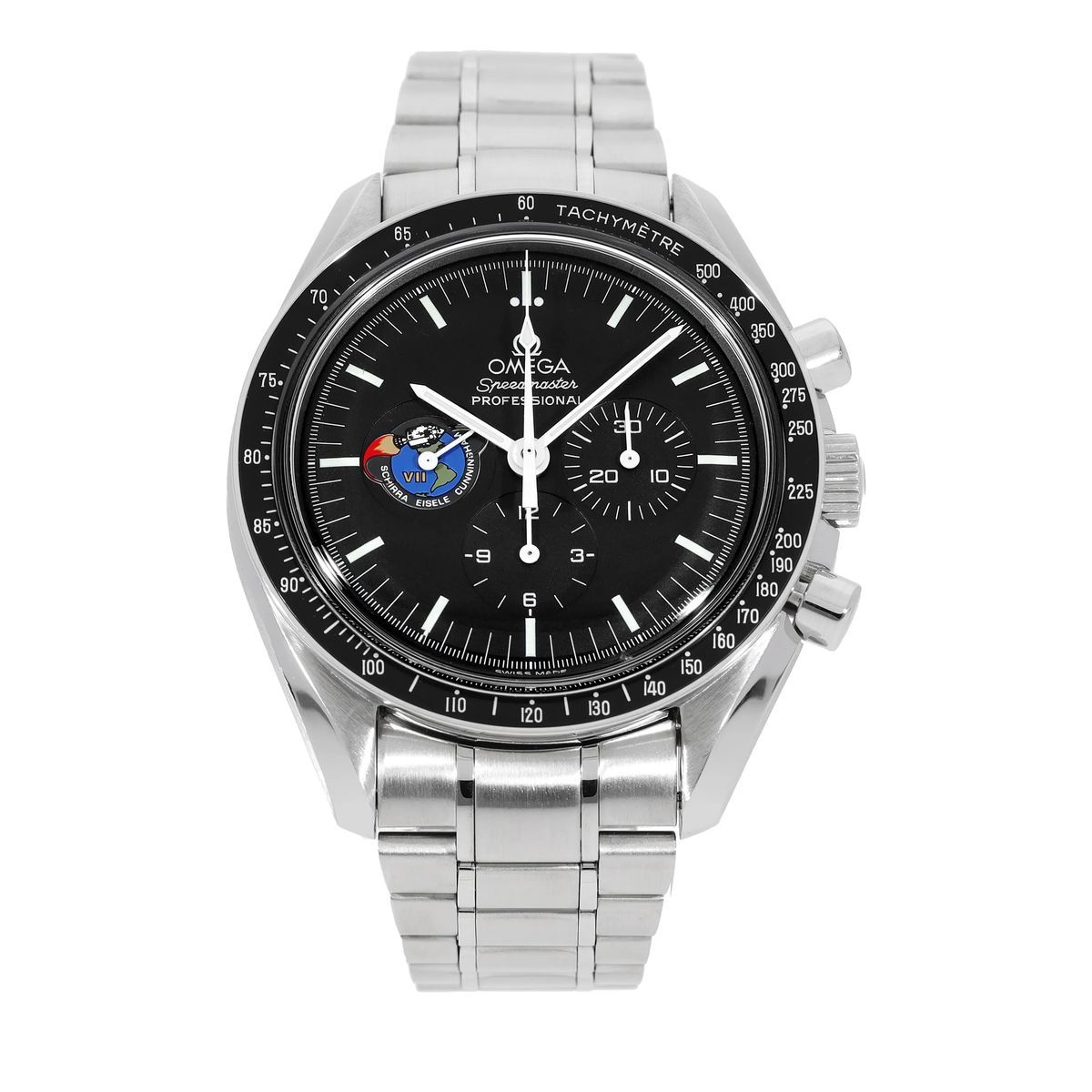 Edelstahl Chronograph Uhr Speedmaster Moonwatch