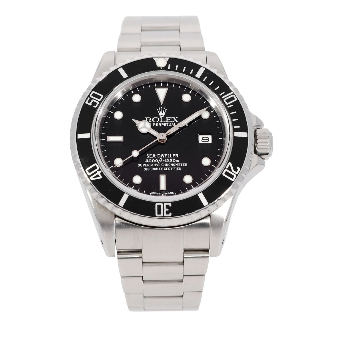 Edelstahl Sea-Dweller Automatikuhr