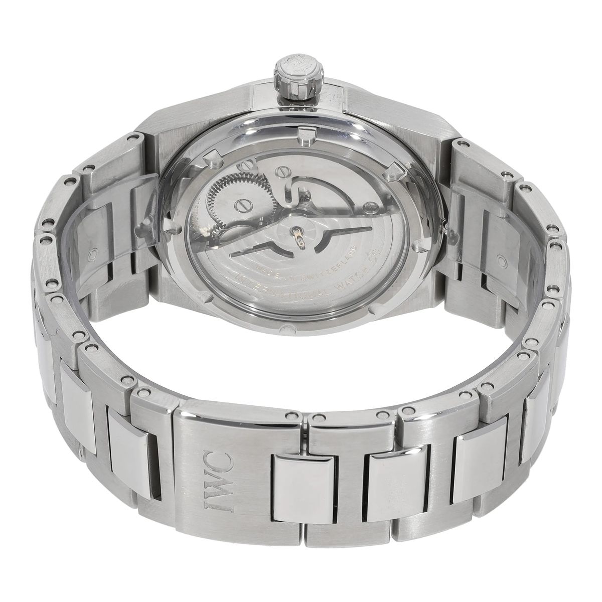 IWC Ingenieur Automatikuhr Silbernes Zifferblatt