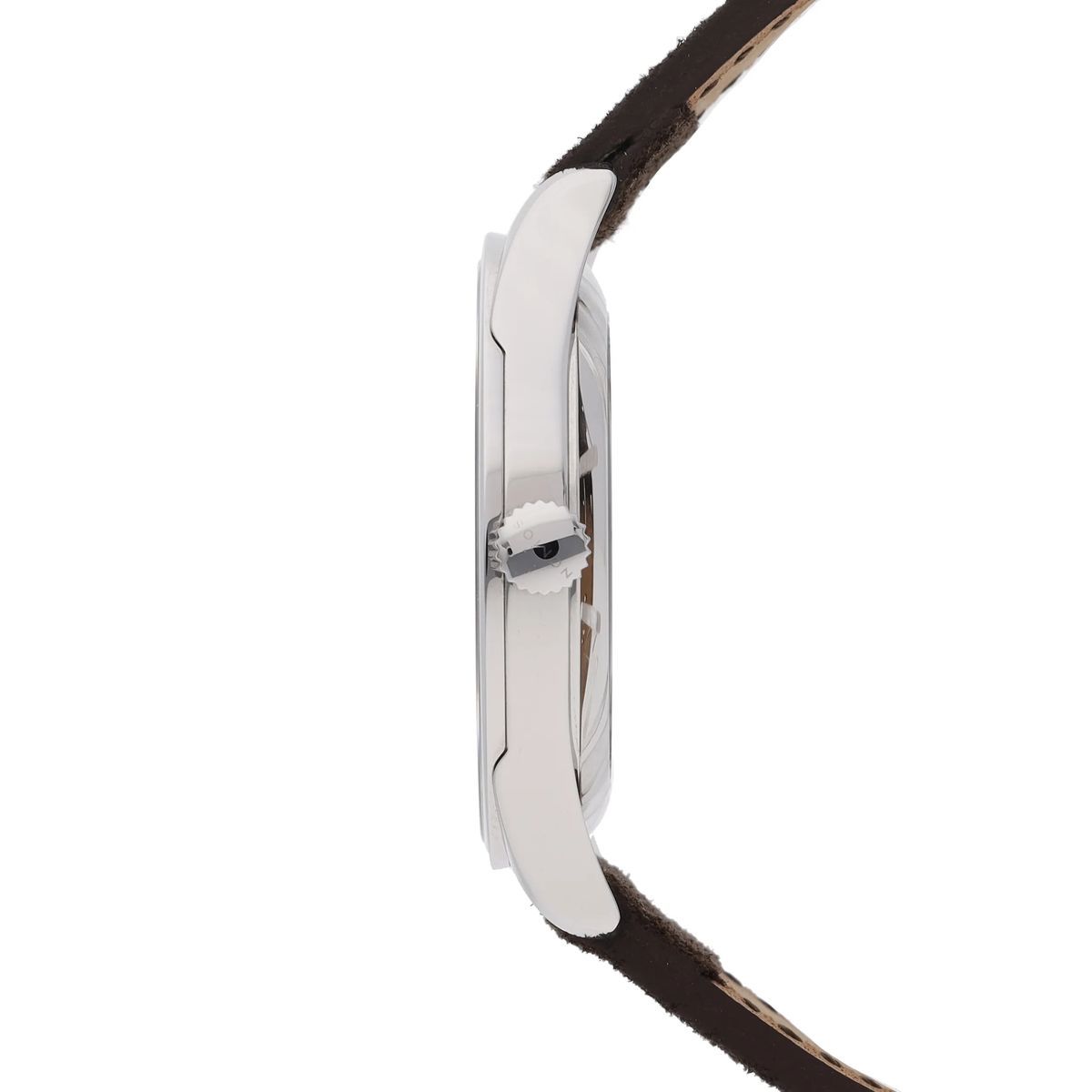 Elegante Unisex Armbanduhr mit braunem Armband