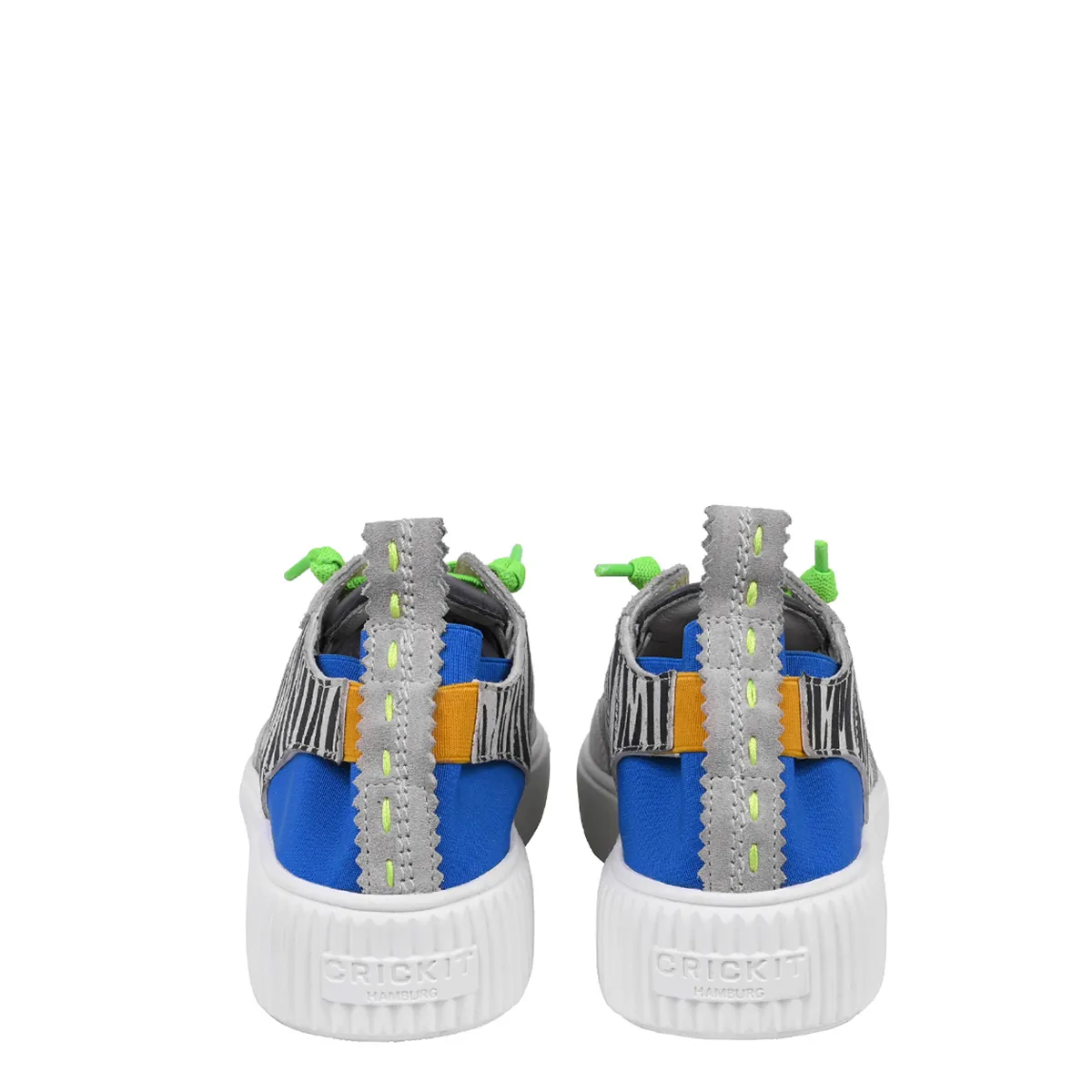 Low-Top Sneaker mit Zebraprint