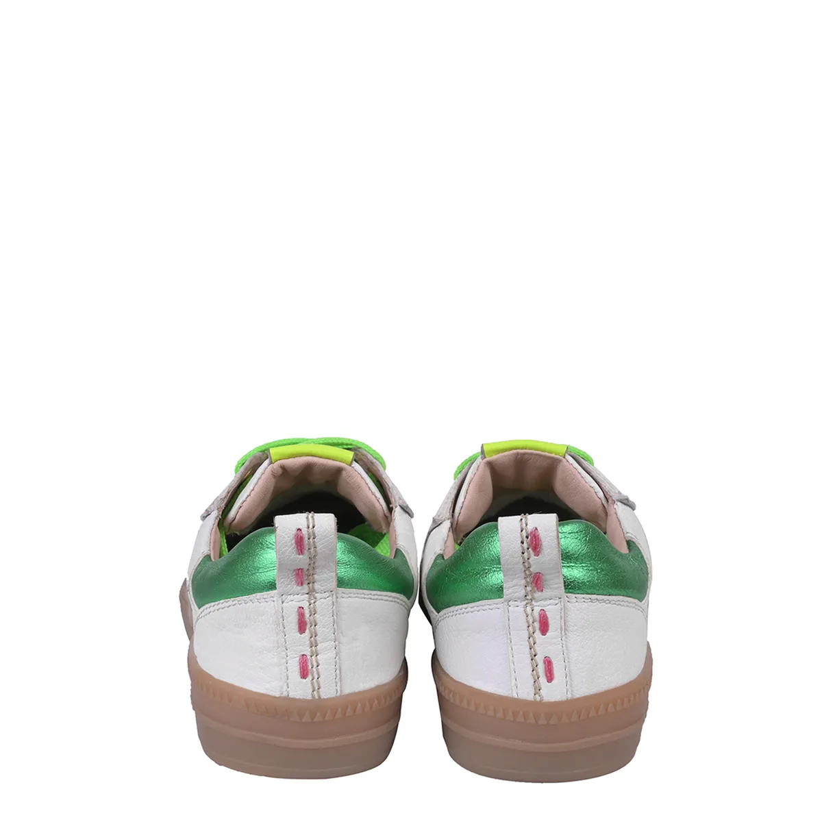Modischer Low-Top-Sneaker aus Leder
