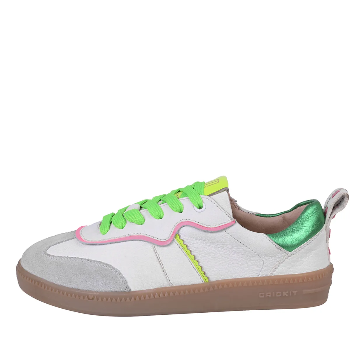 Modischer Low-Top-Sneaker aus Leder