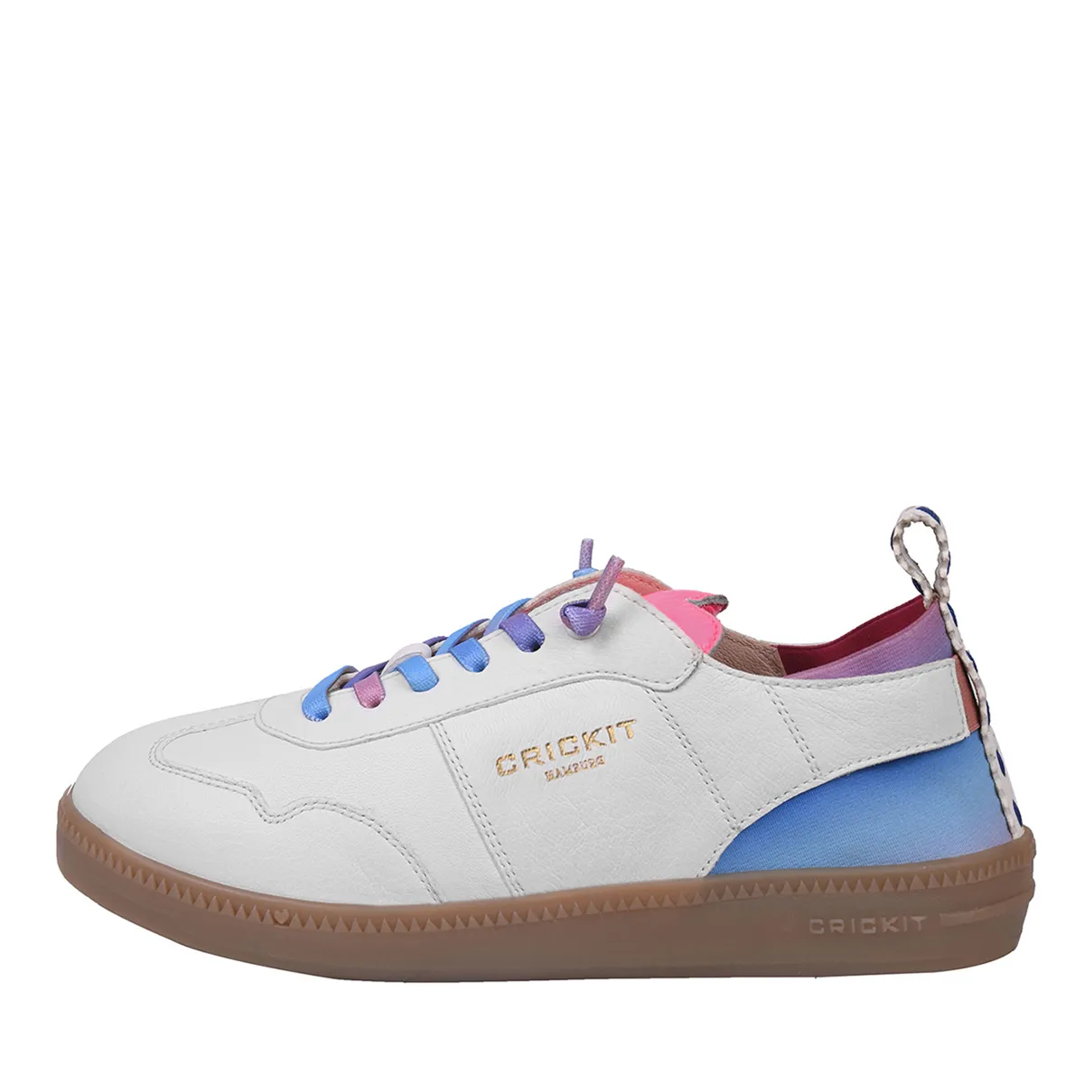Weißer Leder-Sneaker