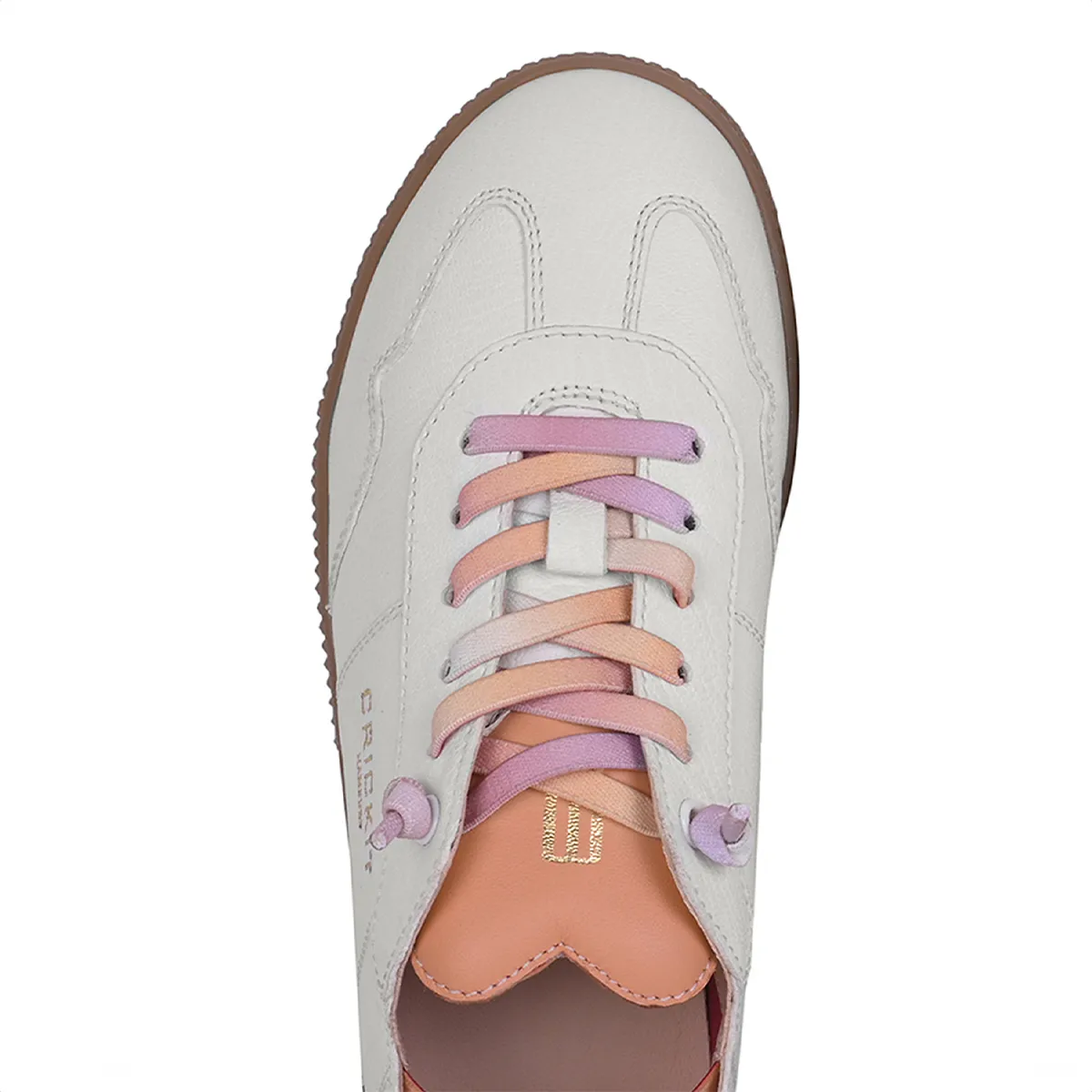 Niedrige Sneaker aus Leder