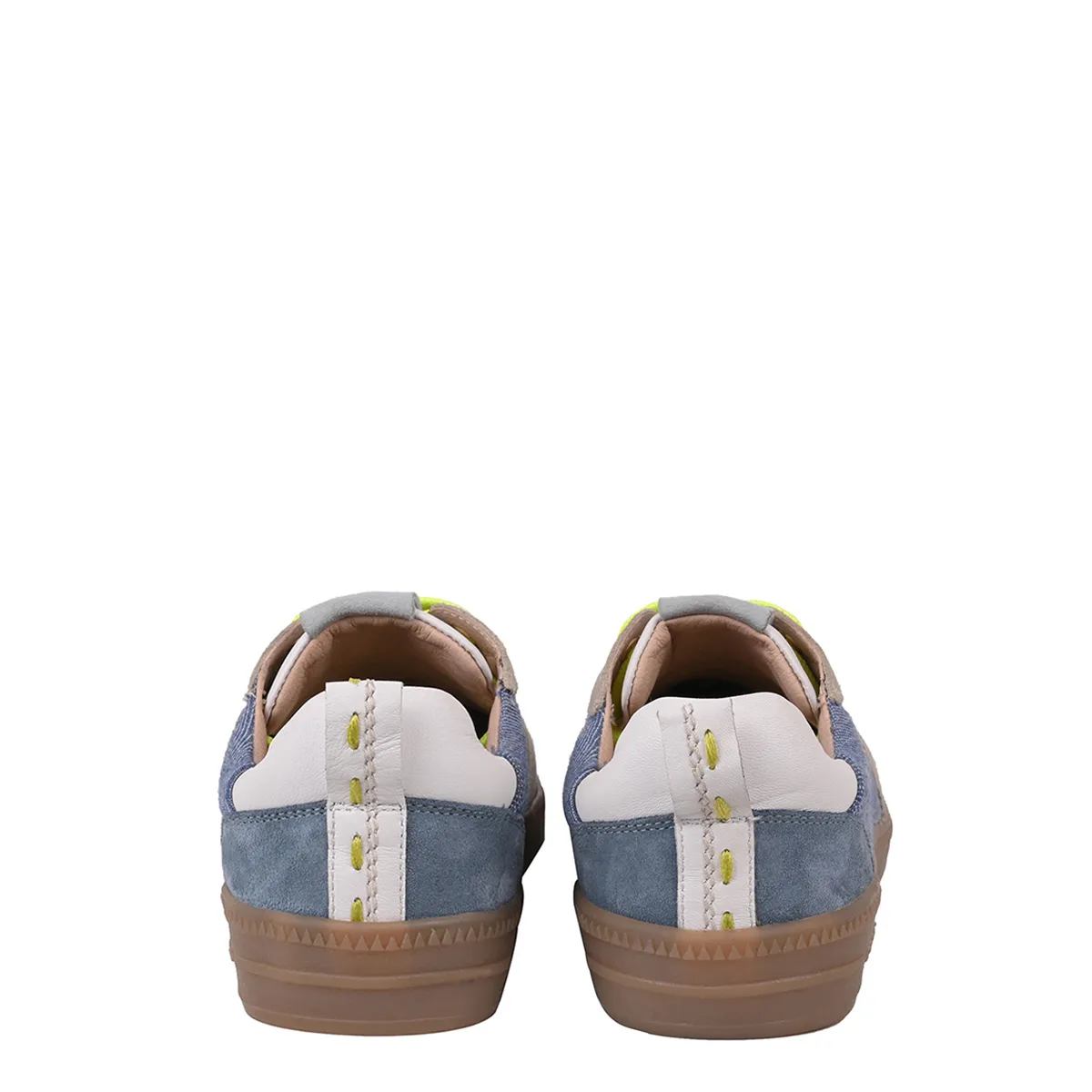 Lässige Low-Top Denim-Sneakers