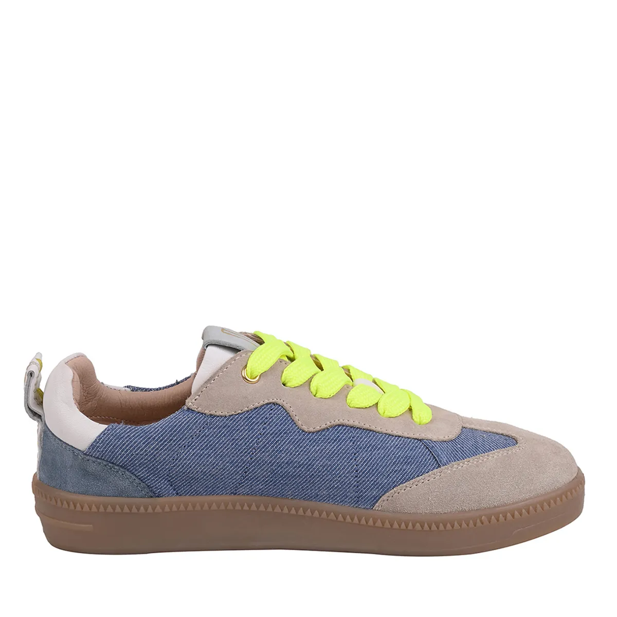 Lässige Low-Top Denim-Sneakers
