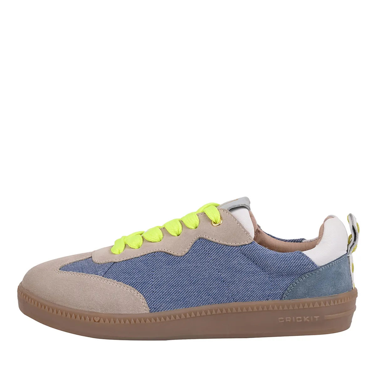 Lässige Low-Top Denim-Sneakers