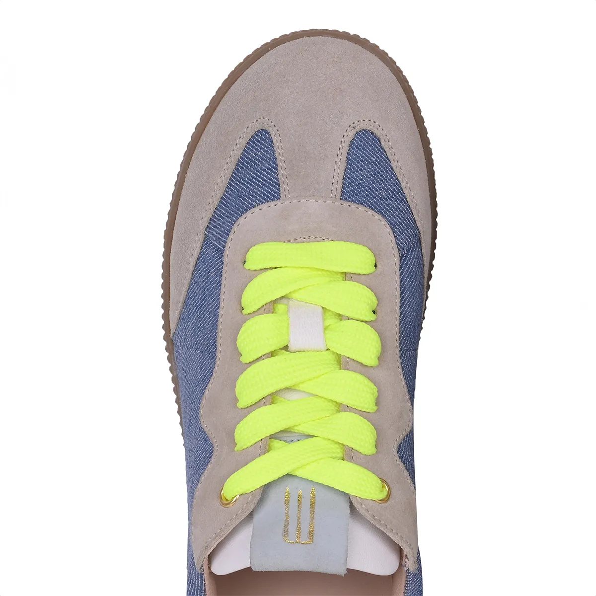 Lässige Low-Top Denim-Sneakers