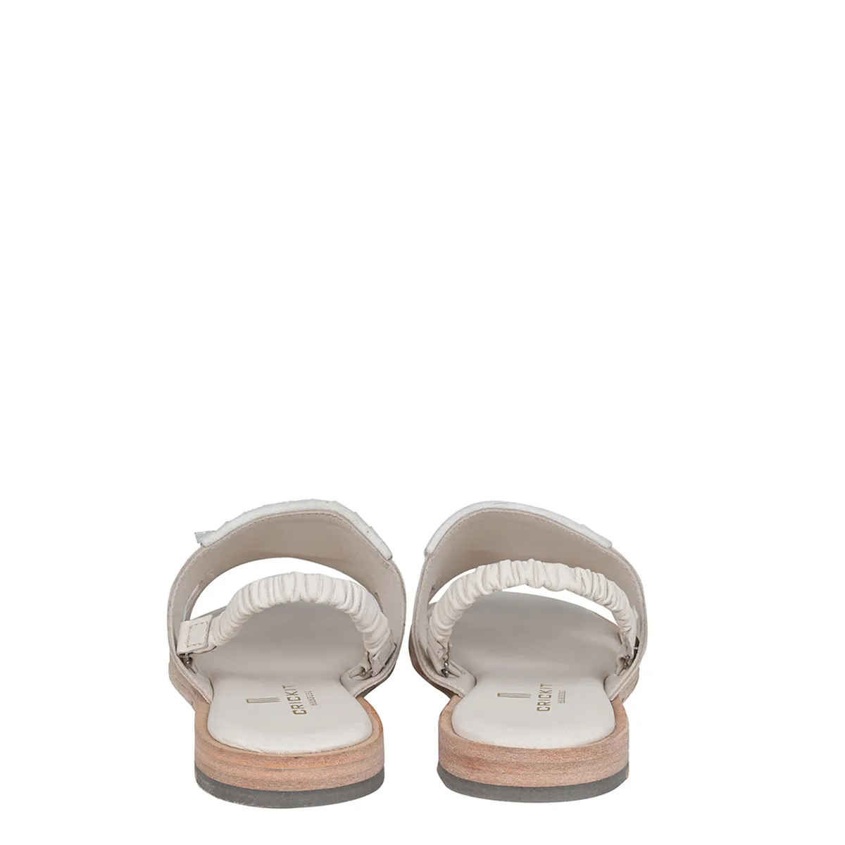 Ledersandalen mit Quasten und Slingback