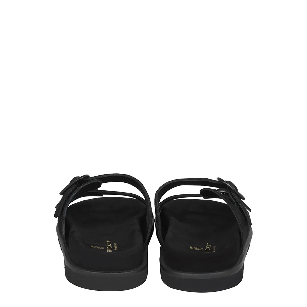 Sandalen mit Doppelriemen und Herzschnalle