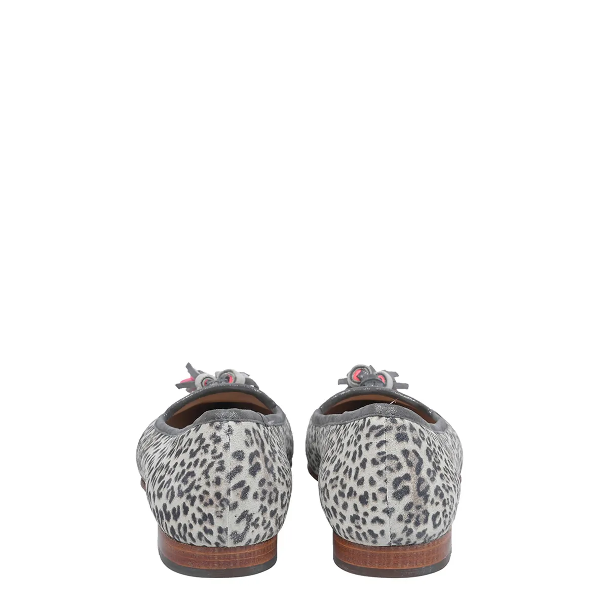 Ballerinas mit Leopardenmuster und Quaste