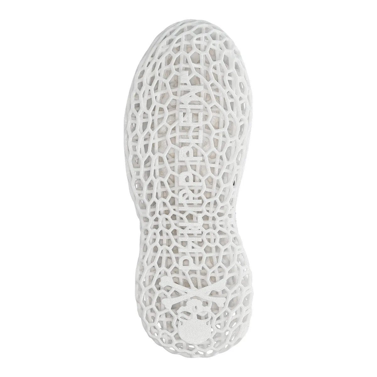 Skelett-Runner Sneaker mit Strasssteinen