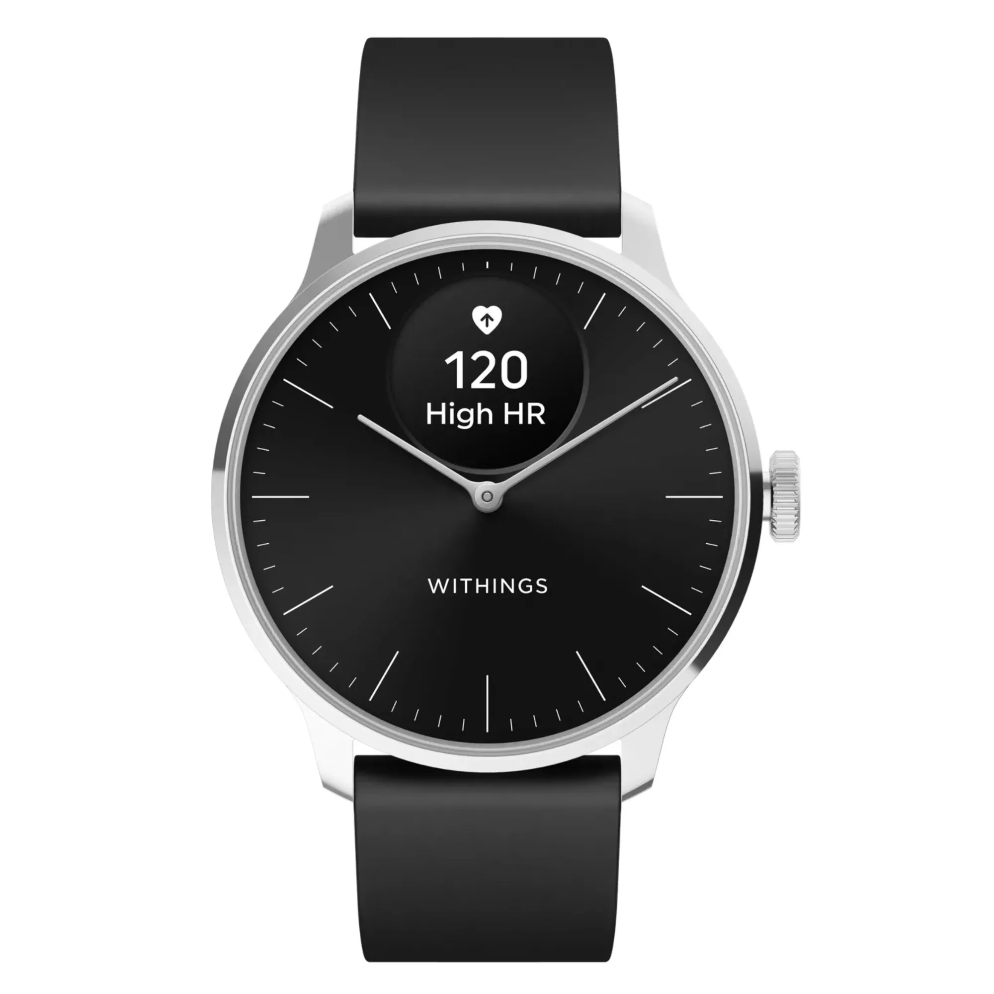 Schlichte Hybrid-Smartwatch mit Sensoren