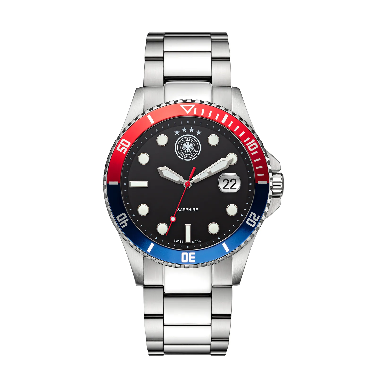 Klassische Schweizer Quarz Uhr